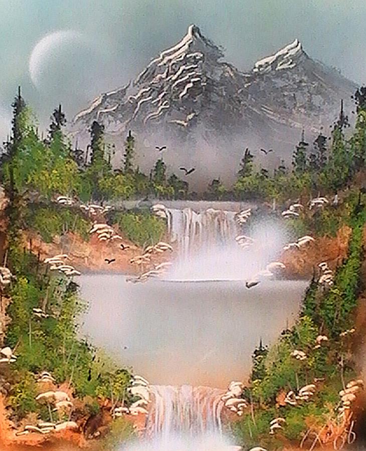 730x900 Nature Beauty Painting By My Imagination Gallery - Beautiful Painting Of Nature