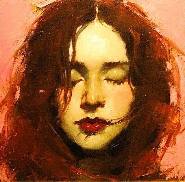 640x629 Beautiful Woman Painting - Beautiful Painting Woman