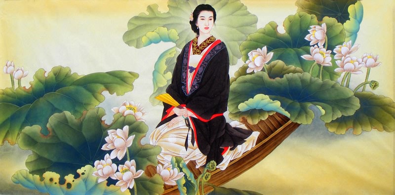 800x395 Chinese Beautiful Ladies Painting Traditional Chinese Painting - Beautiful Painting Woman