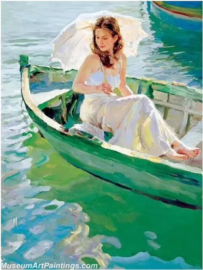 413x550 Custom Photo To Woman Portrait Paintings Online - Beautiful Painting Woman