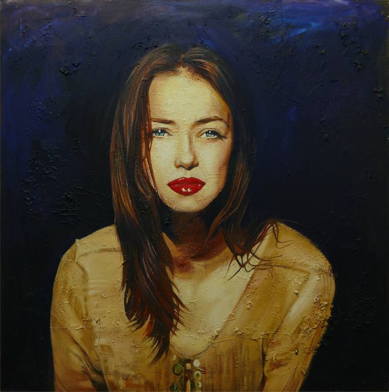 770x776 Saatchi Art Woman - Beautiful Painting Woman