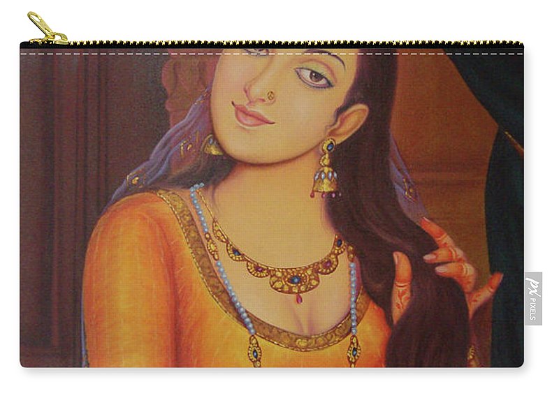 800x570 Beautiful Woman Princess Portrait Queen With Long Smooth Hair - Beautiful Woman Oil Painting