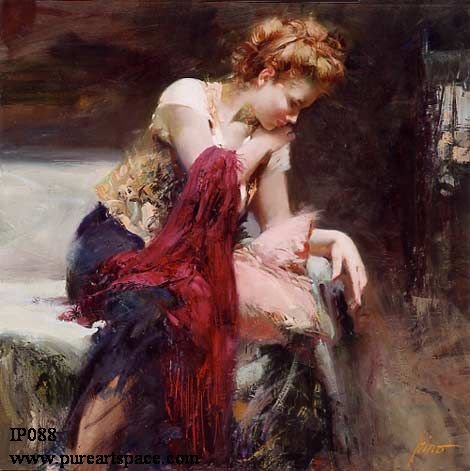 470x471 Beautiful Woman Oil Painting Famous Pino Art Painting Top Quality - Beautiful Woman Oil Painting