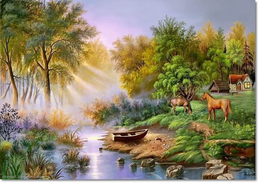 850x602 Cool Daily Pics World Most Beautiful Paintings - Beautiful World Of Painting