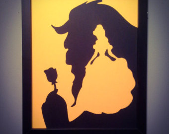 340x270 Beauty And The Beast Wall Art Beauty And The Beast Print - Beauty And The Beast Canvas Painting