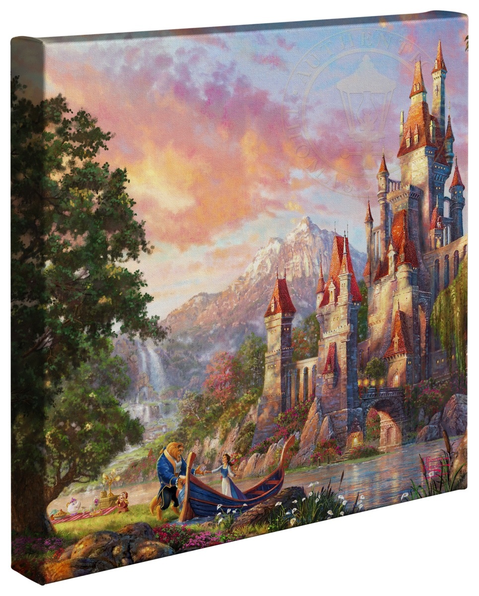 965x1200 Beauty And Beast Ii X Gallery Wrapped Canvas - Beauty And The Beast Canvas Painting