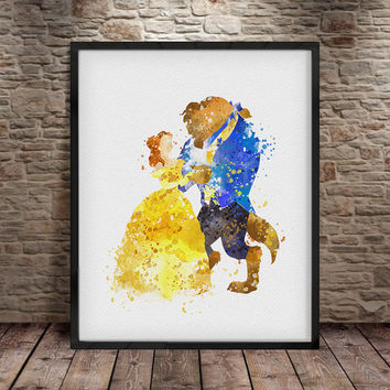 354x354 Best Beauty And The Beast Painting Products On Wanelo - Beauty And The Beast Painting