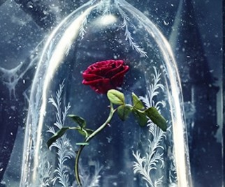 322x268 Beautiful Disney Inspired Paintings Of Beauty And The Beast, Dumbo - Beauty And The Beast Painting