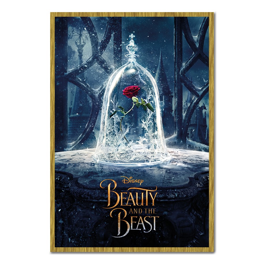 Beauty And The Beast Enchanted Rose Poster Iposters - Beauty And Th...