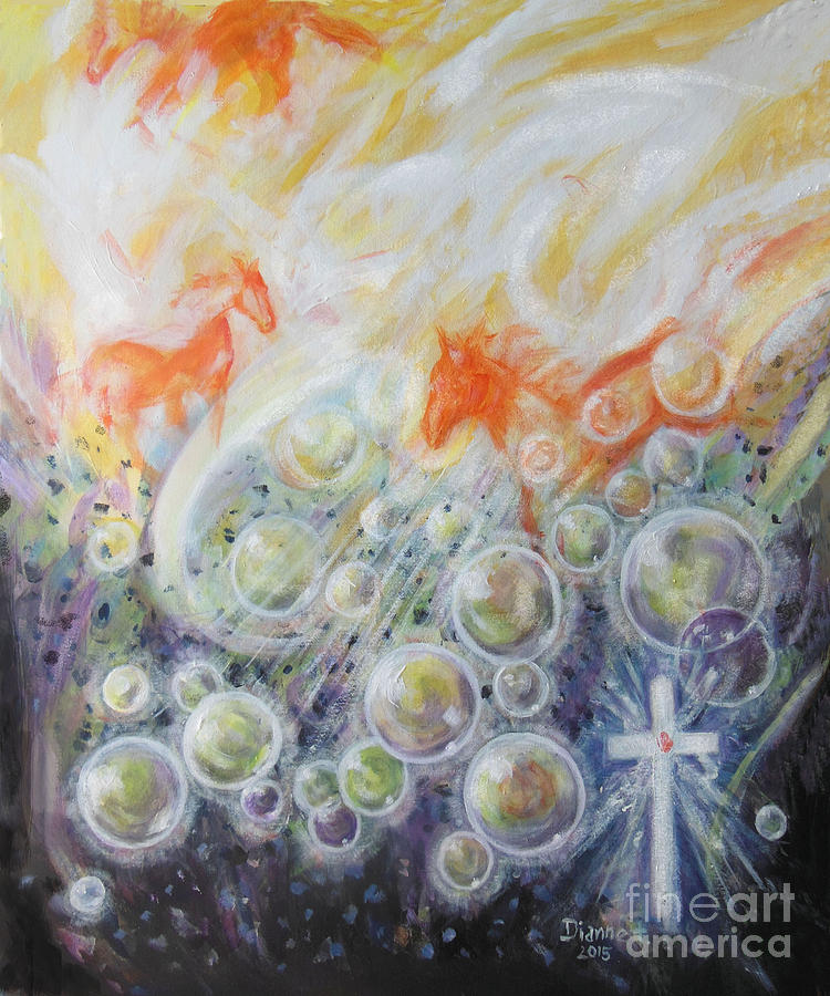 750x900 Beauty For Ashes Painting By Dianne Tylski - Beauty For Ashes Painting