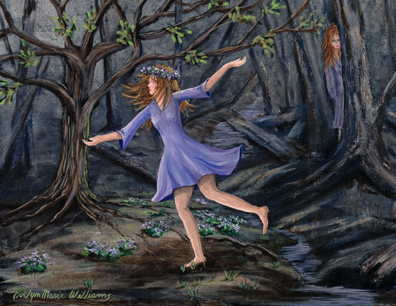 570x440 Christian Art Print Only Beauty For Ashes Isaiah 61 Scripture - Beauty For Ashes Painting