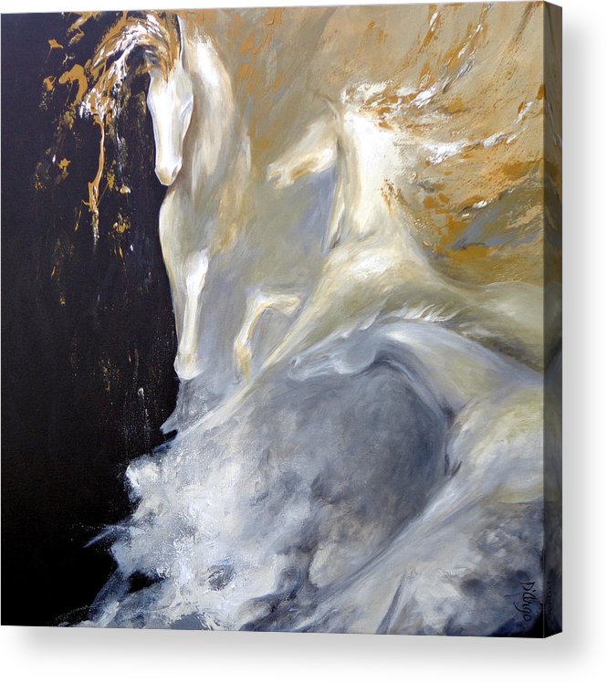 665x748 Beauty For Ashes Acrylic Print By Dina Dargo - Beauty For Ashes Painting