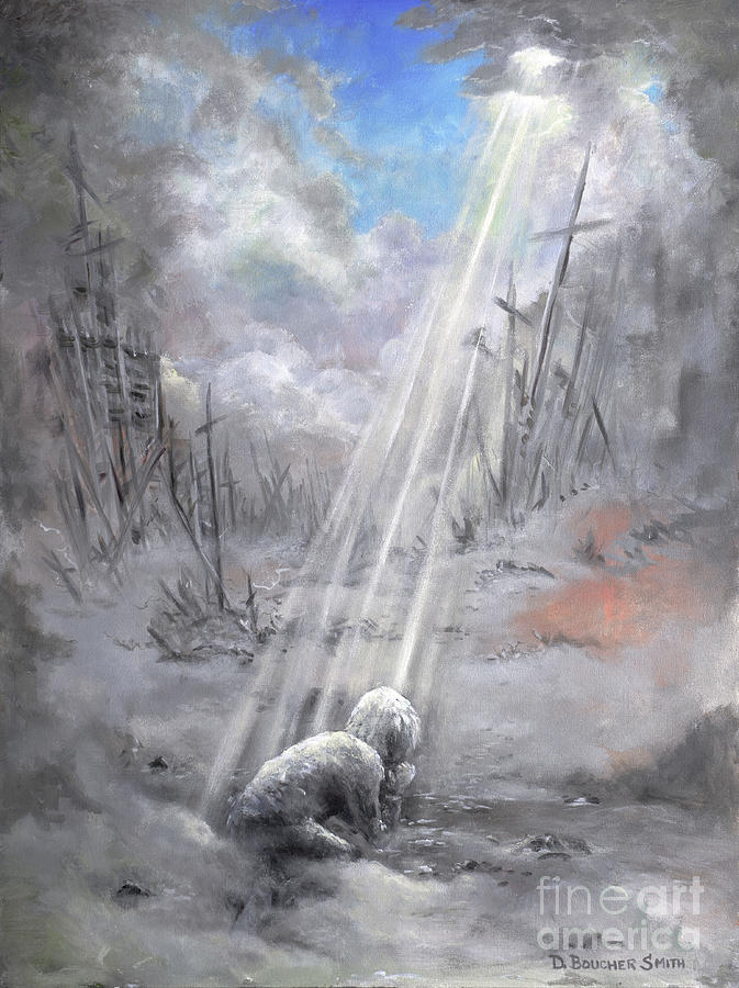 673x900 Beauty For Ashes Painting By Deborah Smith - Beauty For Ashes Painting