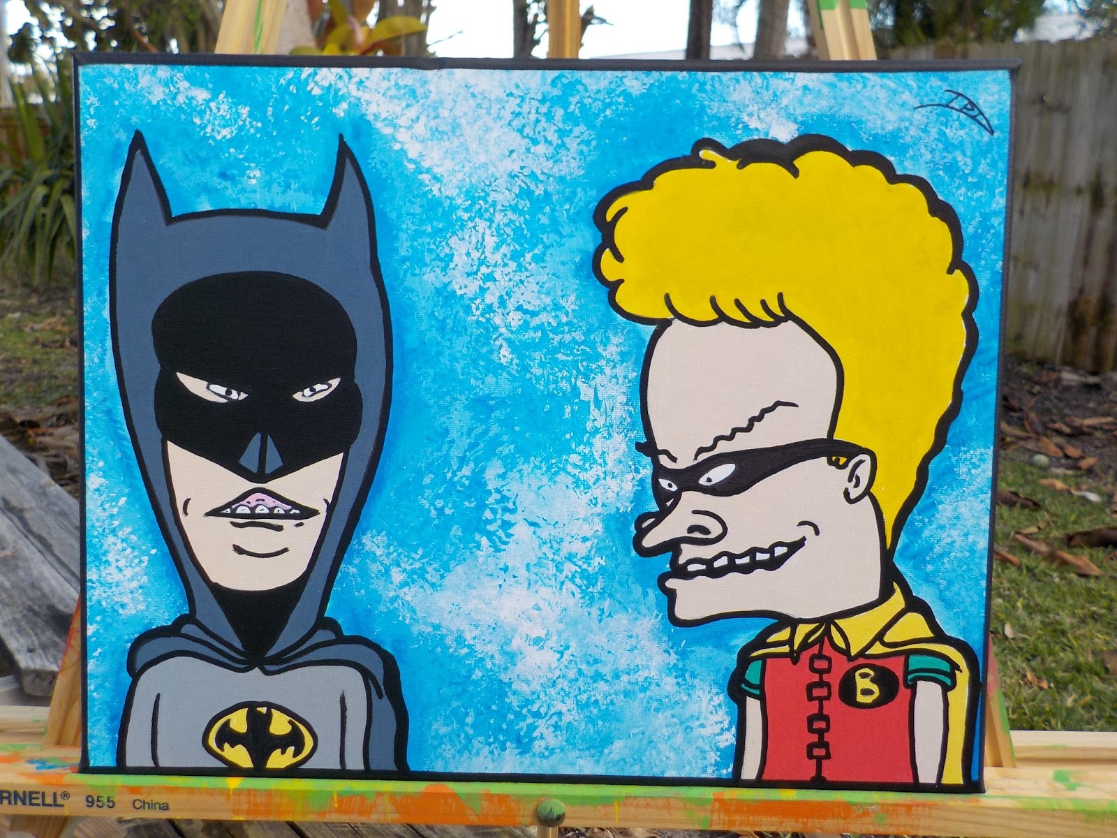 1600x1200 Popartrazzia February 2017 - Beavis And Butthead Painting