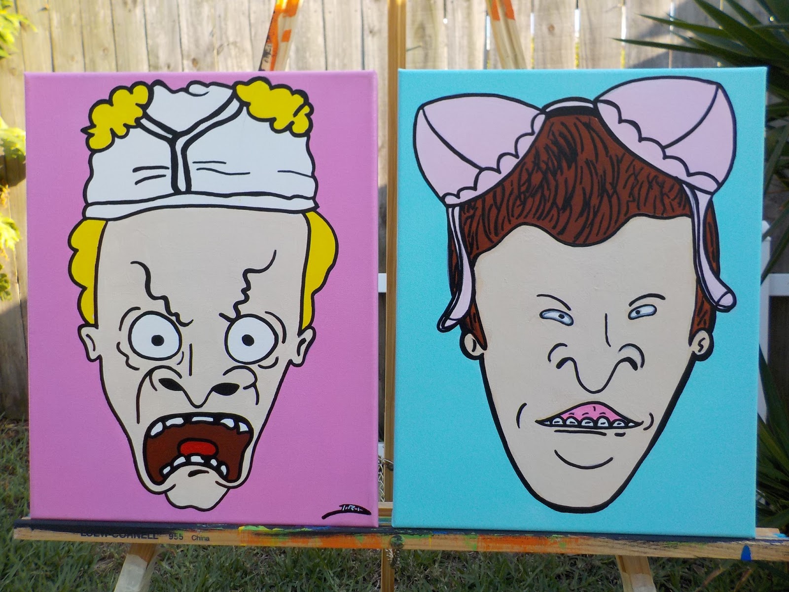 Beavis And Butthead Painting At PaintingValley.com | Explore Collection ...