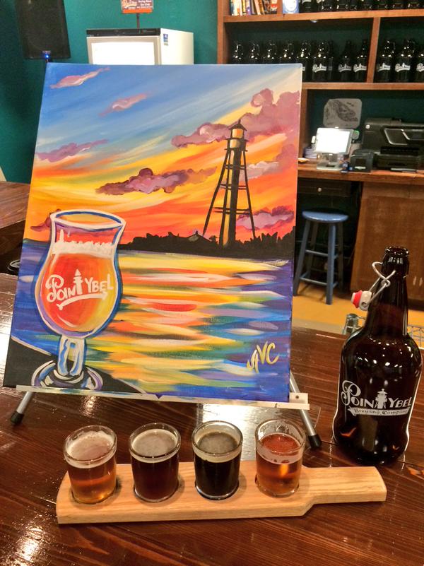 600x801 Paint Amp Pint Night Debuts - Beer And Painting