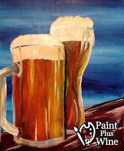 246x300 Paint And Beer Event Wild Donkey Brewery Redlands Ca Paint + Wine - Beer And Painting