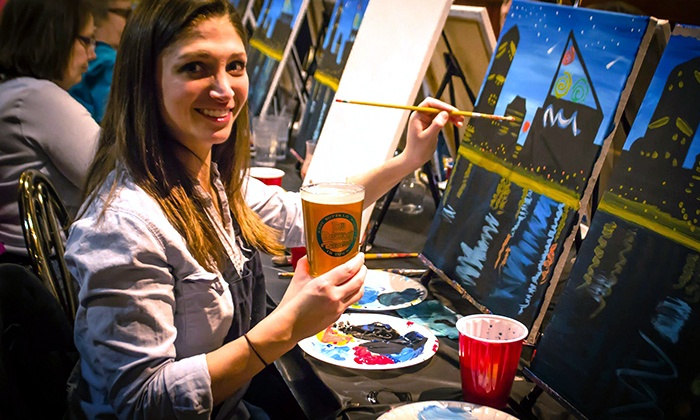 700x420 Painting Class - Beer And Painting