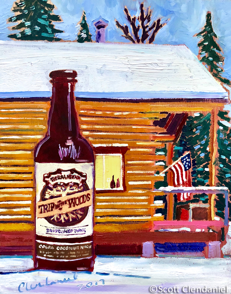 786x1000 California Brewery Beer Painting Real Art Is Better! - Beer And Painting