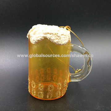 360x360 China Hand Painting Beer Mug, Shaped Hanging Glass Crafts, Empty - Beer Mug Painting