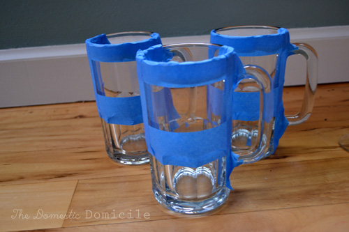 500x333 Wine Themed Party Chalk Wine Glasses And Beer Mugs The Domestic - Beer Mug Painting