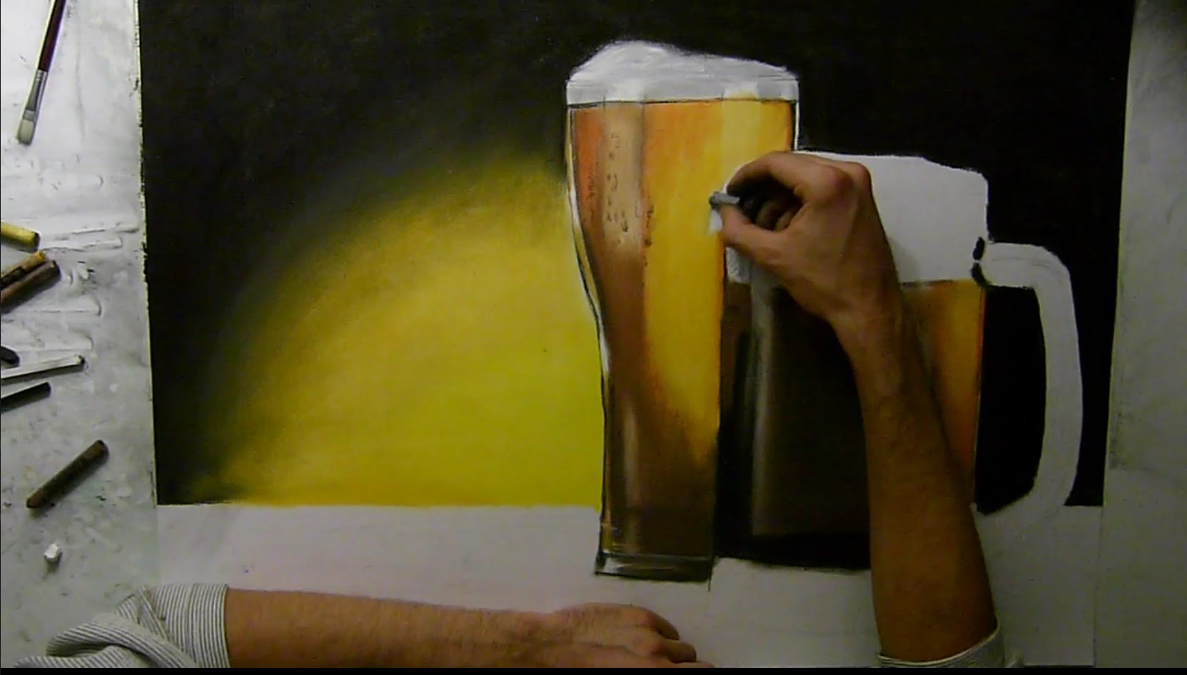 1663x946 Speed Painting - Beer Painting