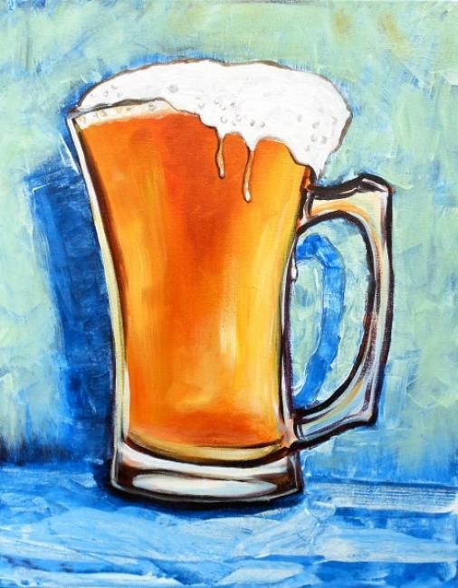 506x650 Beer Paintings - Beer Painting
