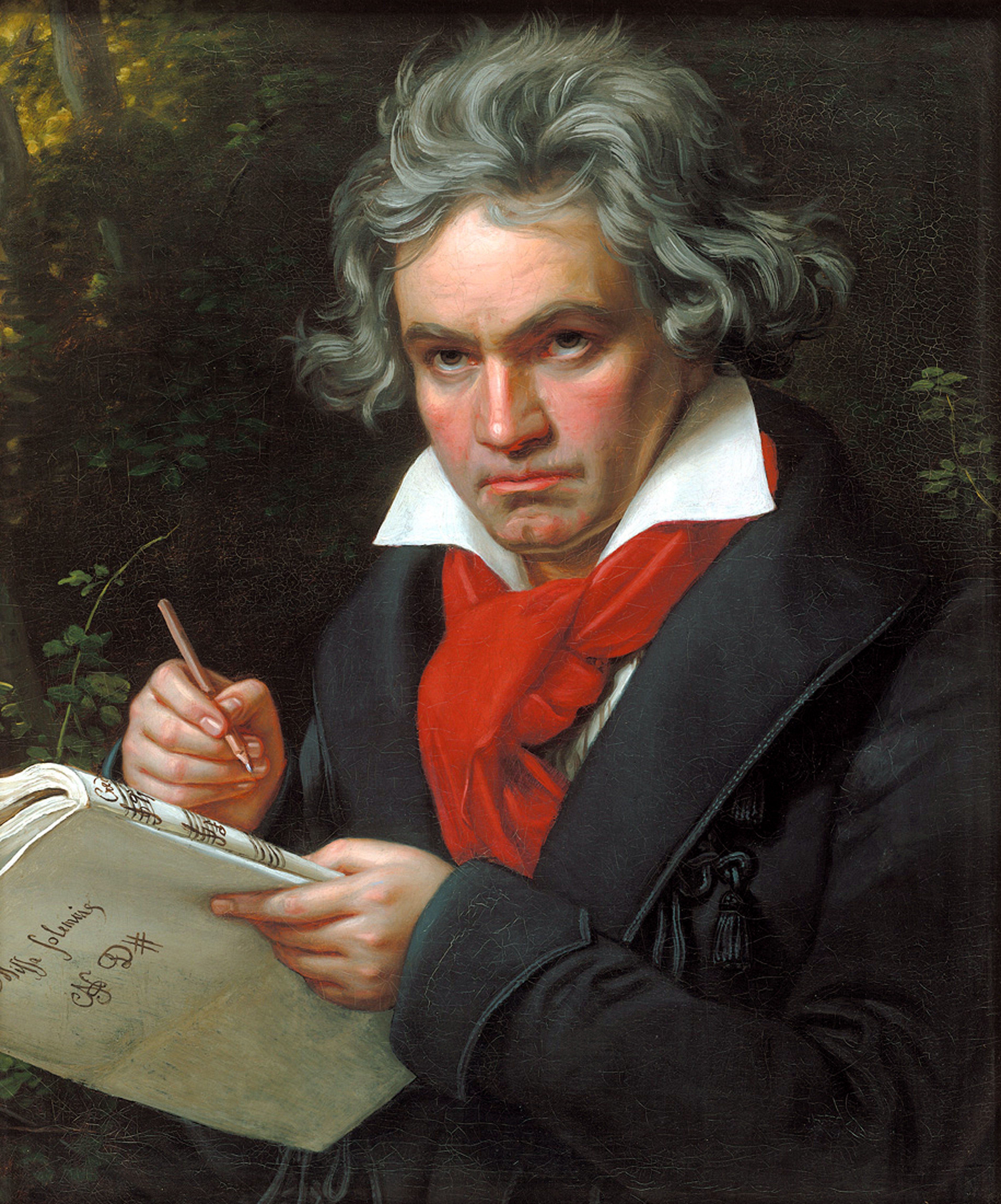 3812x4583 Filebeethoven.jpg - Beethoven Painting