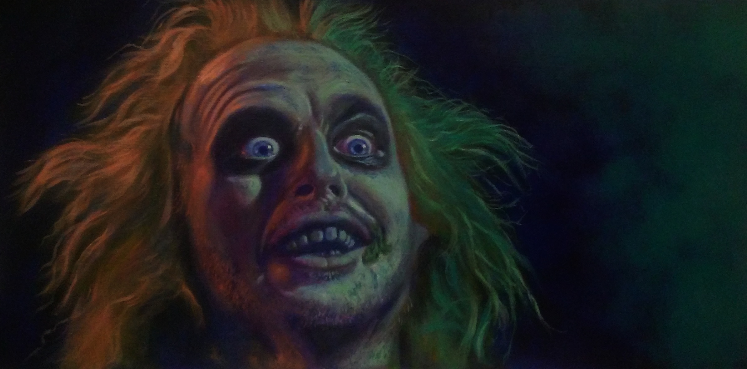 2383x1178 New Painting Beetlejuice. Movies - Beetlejuice Painting