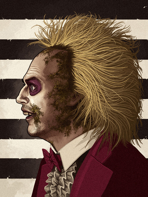 480x640 Beetle Juiceeetlejuice Film Movie - Beetlejuice Painting