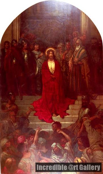 363x610 Ecce Homo (Behold The Man) By Gustave Dore - Behold The Man Painting