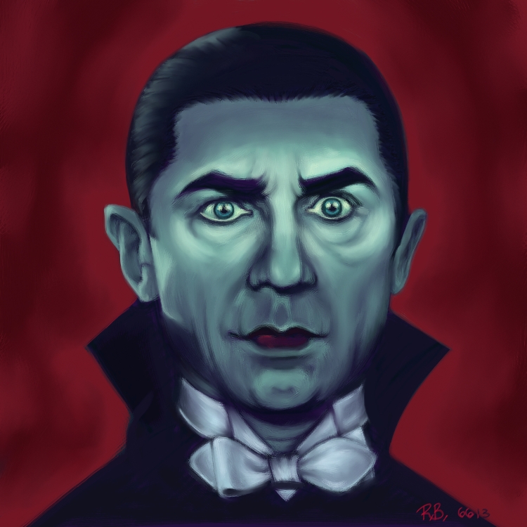 750x750 Bela Lugosi Dracula By Rolphbest - Bela Lugosi Painting