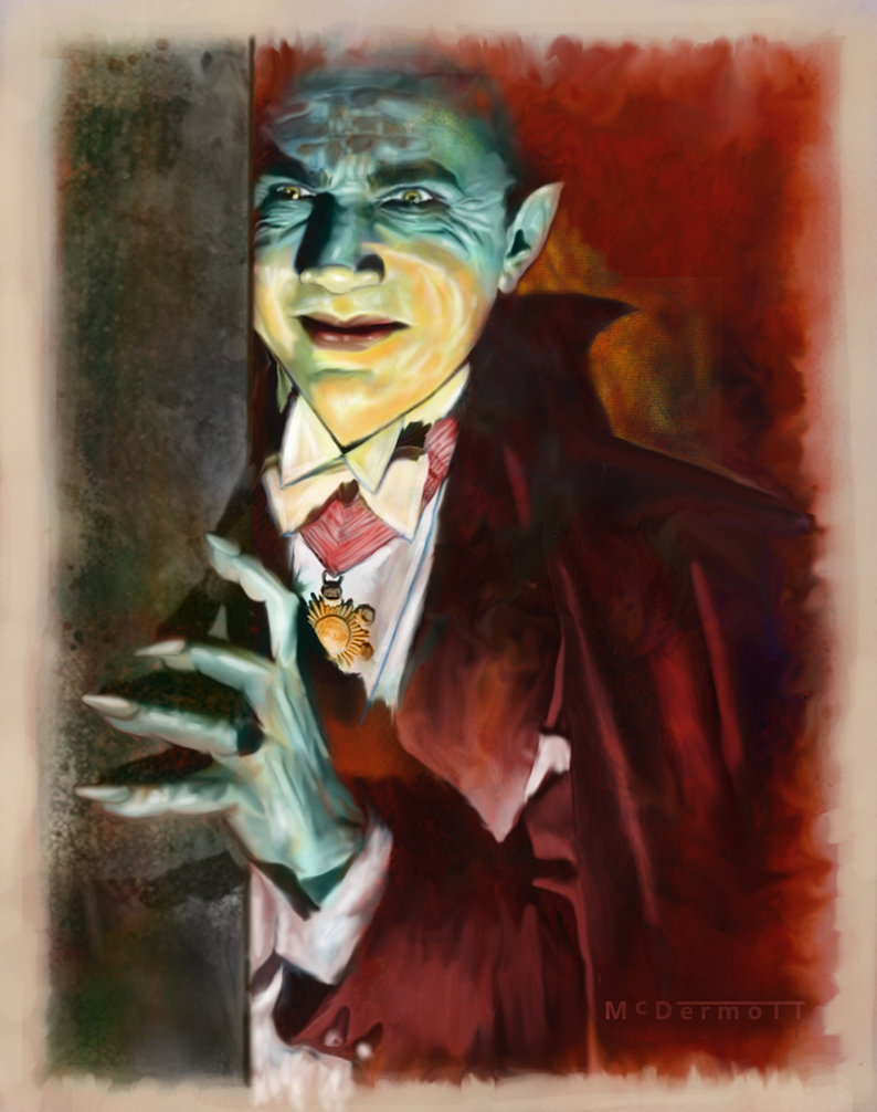 794x1006 Bela Lugosi As - Bela Lugosi Painting