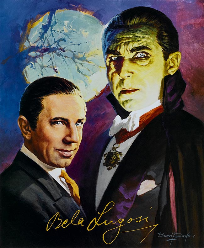 650x791 Bela Lugosi Painting 8 12 X 11 - Bela Lugosi Painting