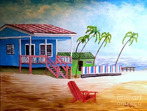 300x226 Belize Paintings Fine Art America - Belize Painting