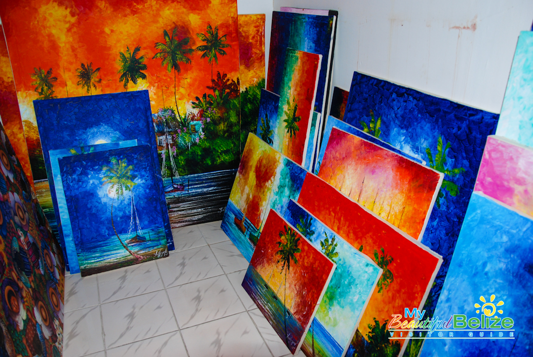 1080x723 Belizean Arts A Shopper's Happy Place - Belize Painting