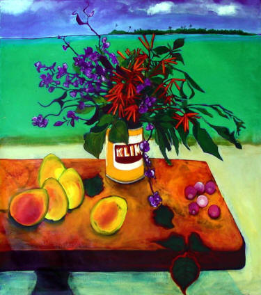 375x424 Biography - Belize Painting