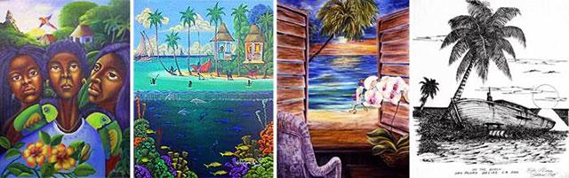 640x201 Art Galleries In Belize Complete Directory - Belize Painting