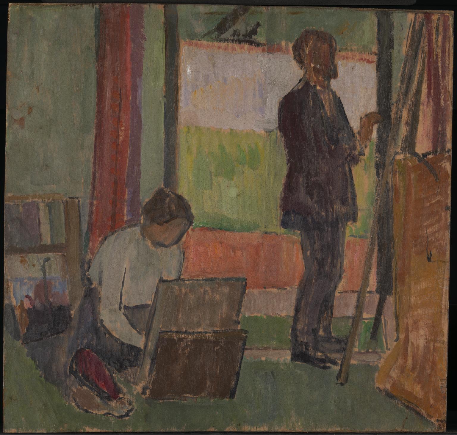 1536x1463 Frederick And Jessie Etchells Painting', Vanessa Bell, 1912 Tate - Bell Painting