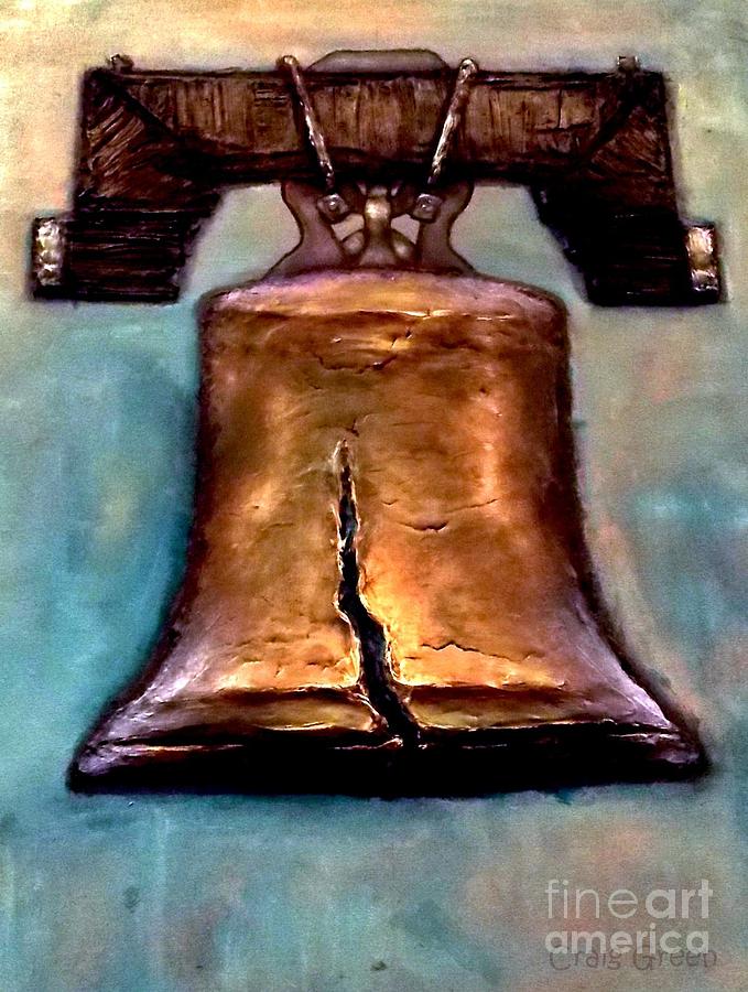 679x900 Liberty Bell - Bell Painting