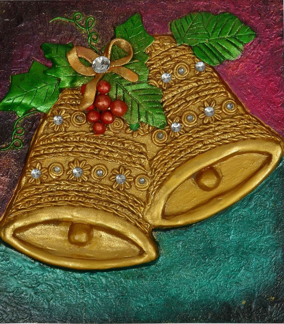 971x1106 Prasiddhi Creations. Painting, Home Decor, Wall Decor - Bell Painting