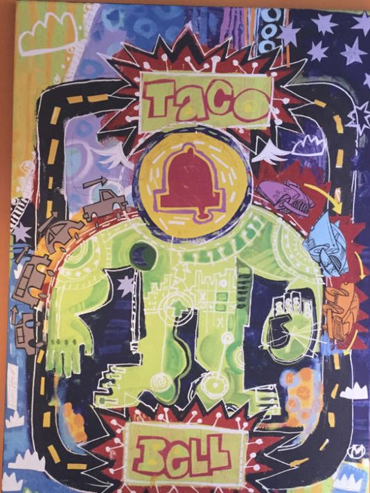 534x712 Art Heist - Bell Painting