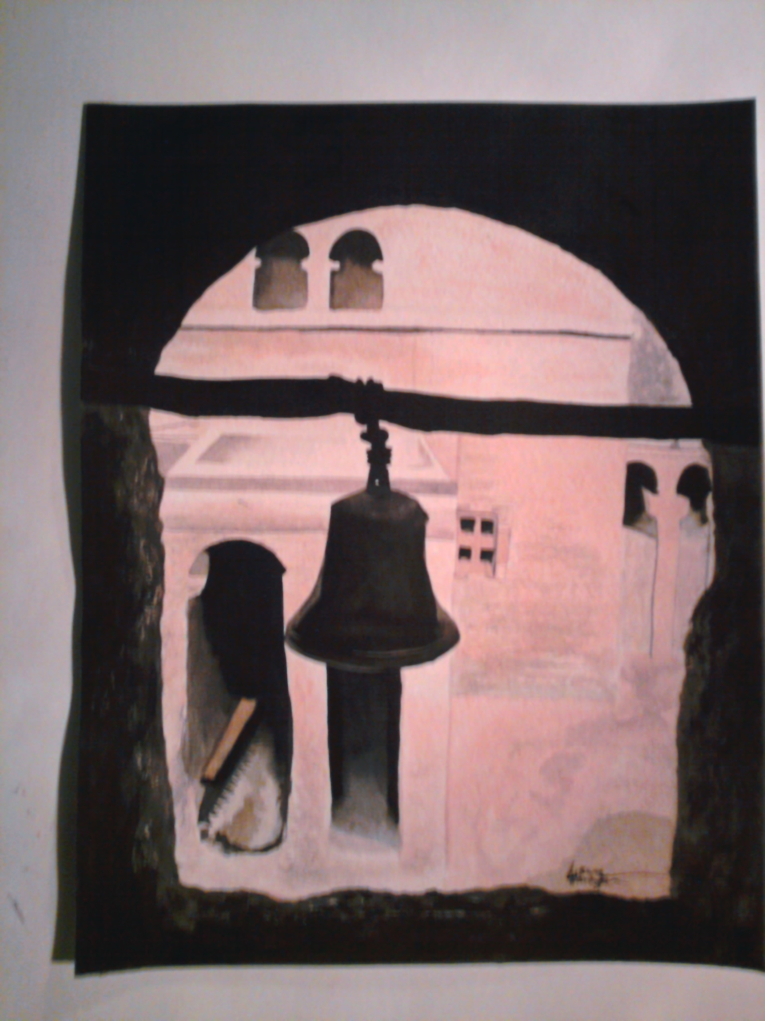 1536x2048 Bell Painting My Peace Corps Journey - Bell Painting