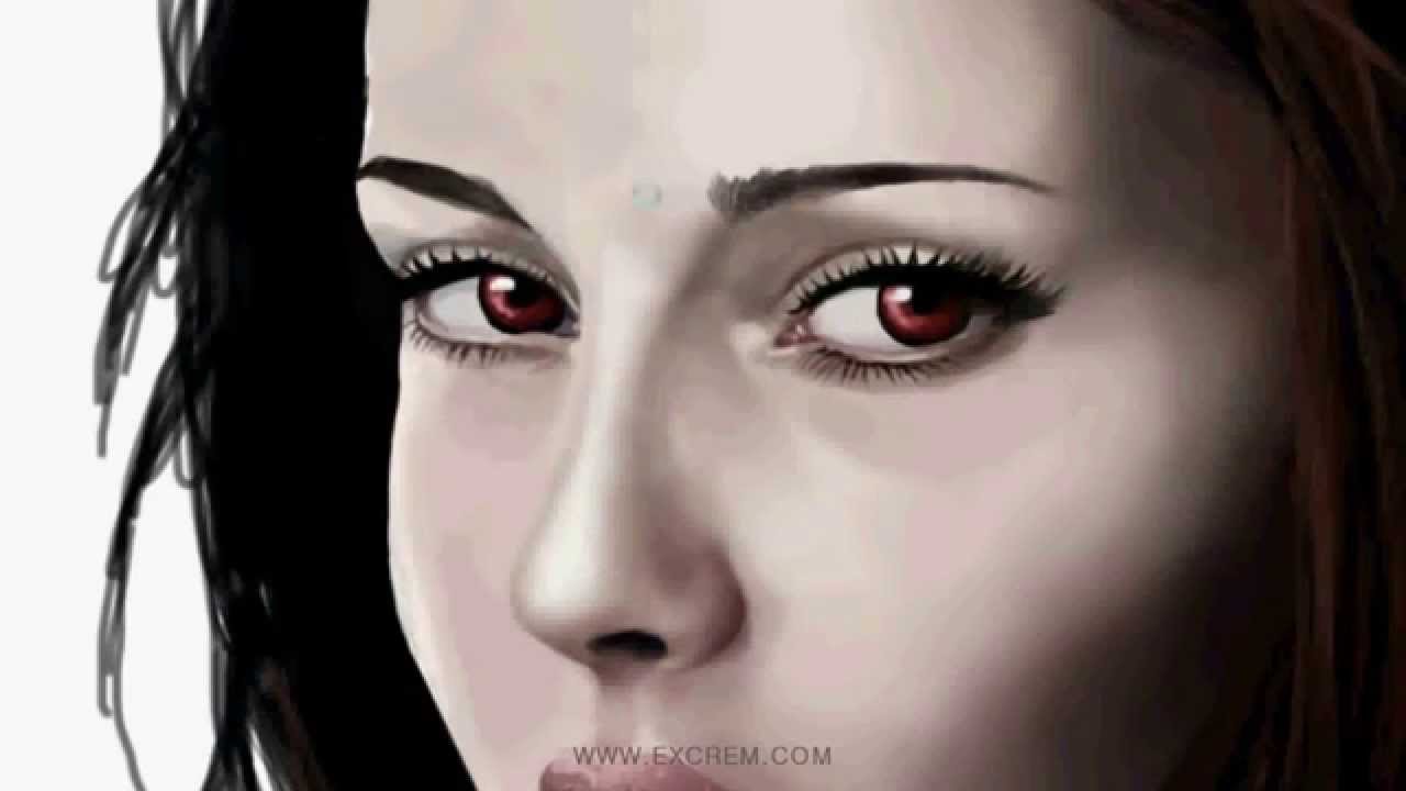 1280x720 Kristen Stewart Bella Swan - Bella Painting