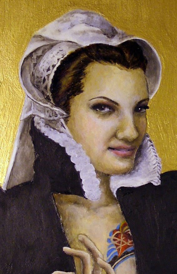 567x879 La Belladonna E La Gola Profunda - Belladonna Painting