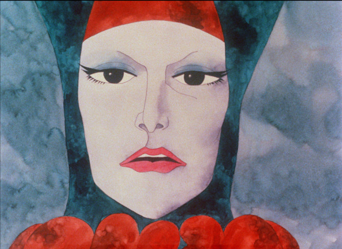 670x488 Psychedelic Watercolors Of Sex And Revenge - Belladonna Painting