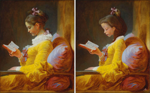 500x311 Classic Paintings Reworked To Feature Celebrities, Fictional - Belle Painting