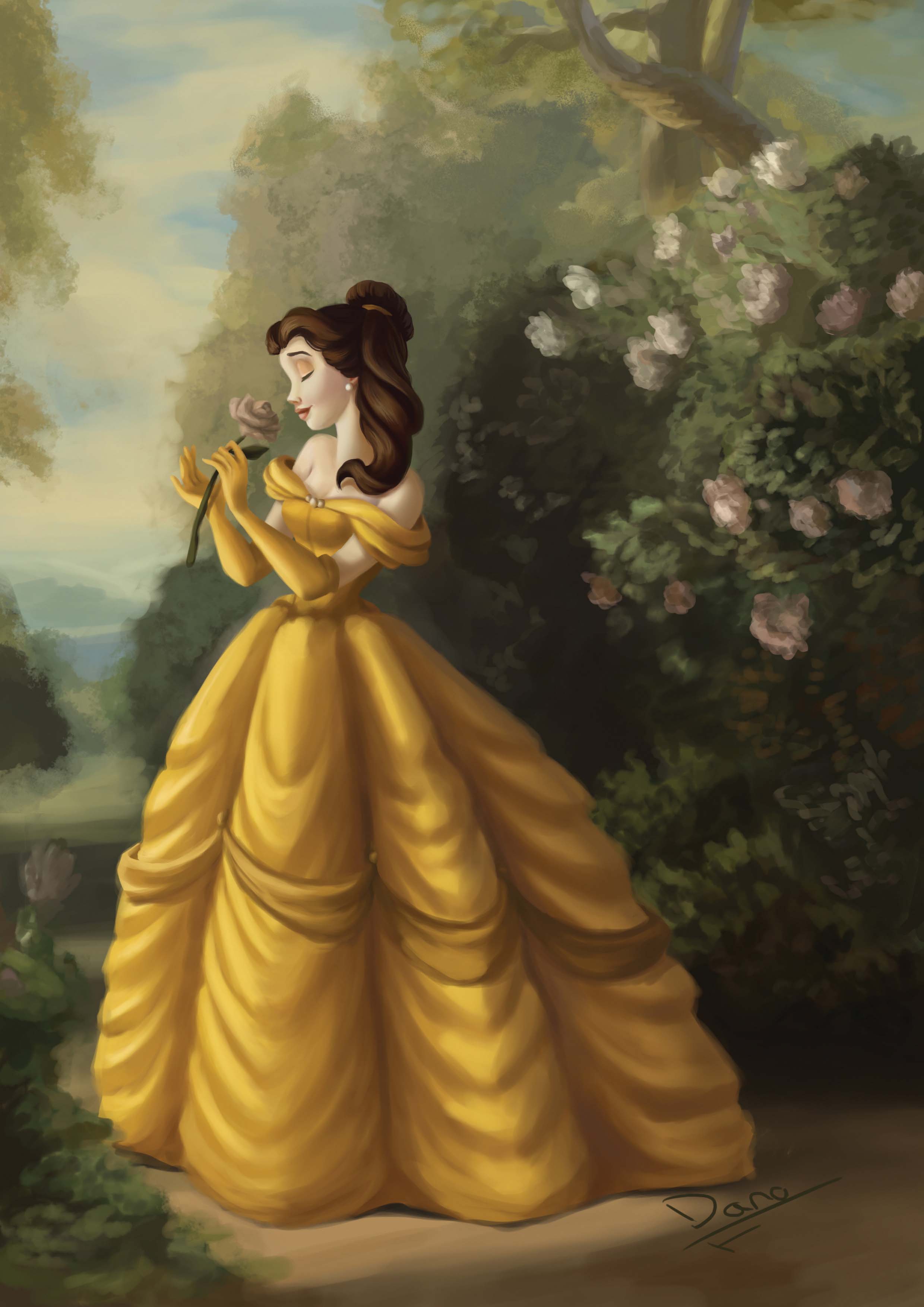 2480x3508 Belle Moustache Magazine - Belle Painting