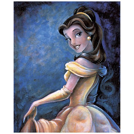 470x470 Disney Beauty And The Beast - Belle Painting Disney