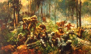 Belleau Wood Painting